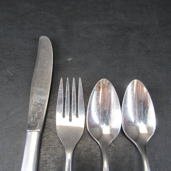 Oneida Community Stainless Flatware My Rose Replacement 1 Knife 1 Fork 2 Spoon - Picture 2 of 7